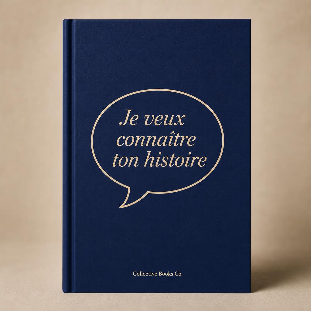 Journal Personnalisable — Je veux connaître ton histoire